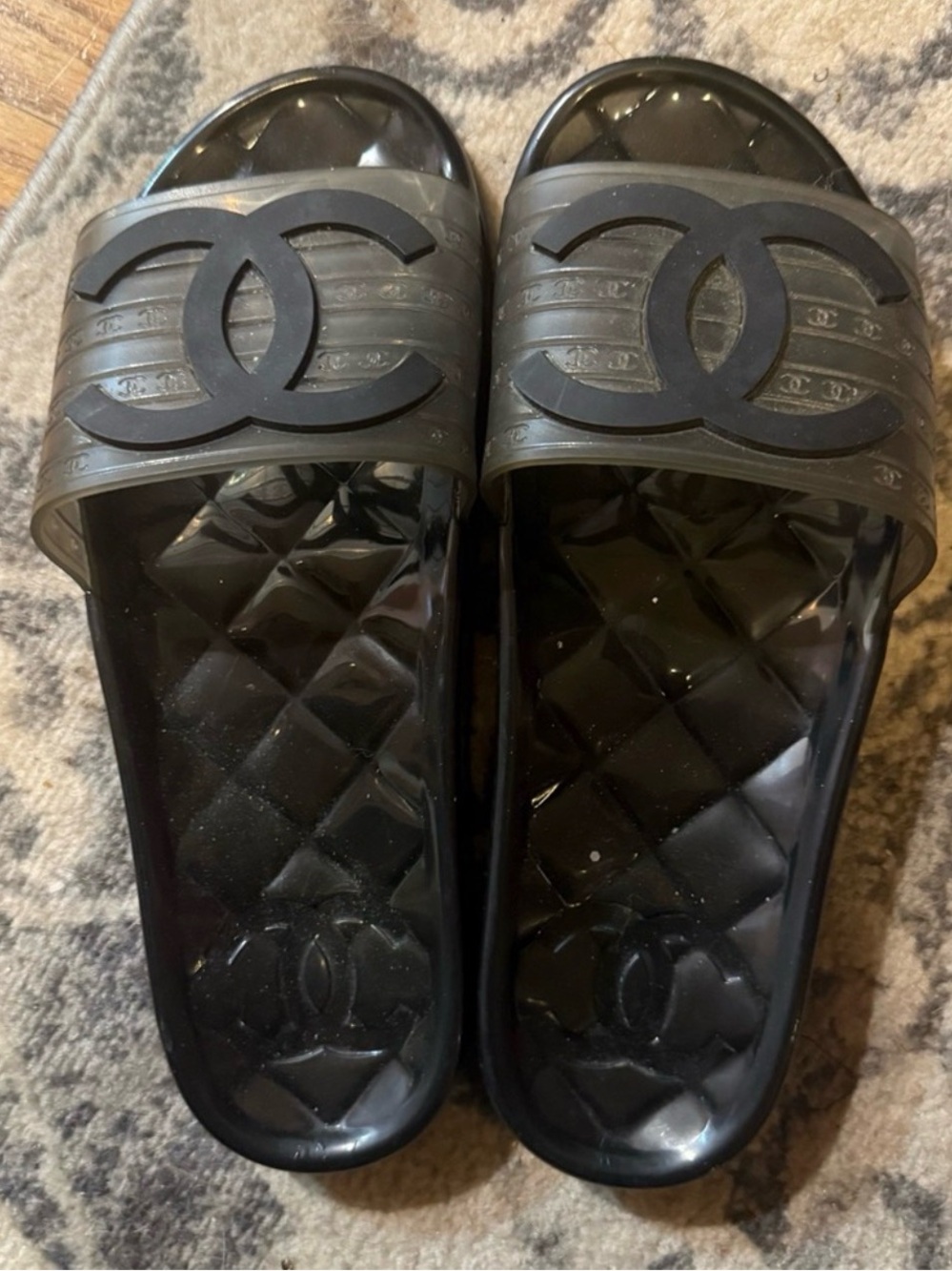 CHANEL Black Quilted Slides
Sandals - Picture 3 of 5